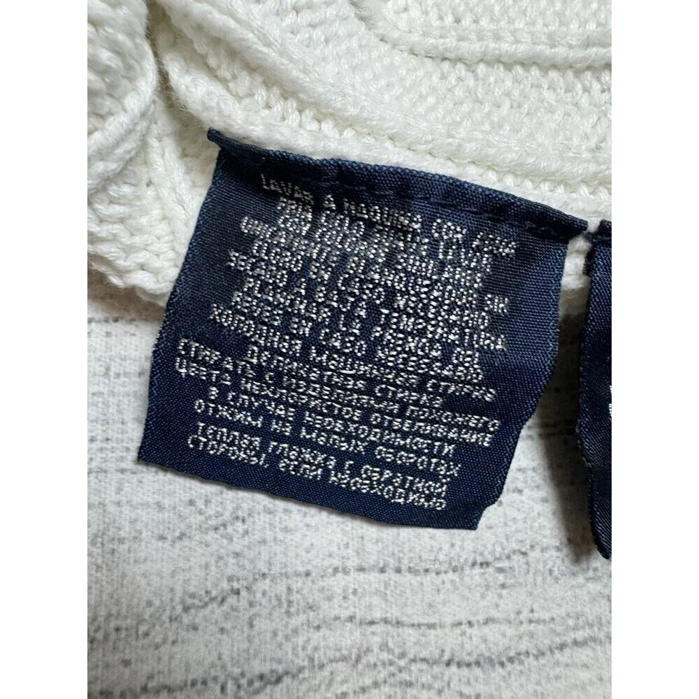 Ralph Lauren Polo Vest Boys Cable Knit V Neck Casual Sleeveless Size 2T